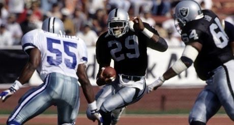 Eric Dickerson Oakland Raiders Raiders in the Hall of Fame Eric Dickerson