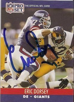 Eric Dorsey Eric Dorsey Memorabilia Autographed Signed