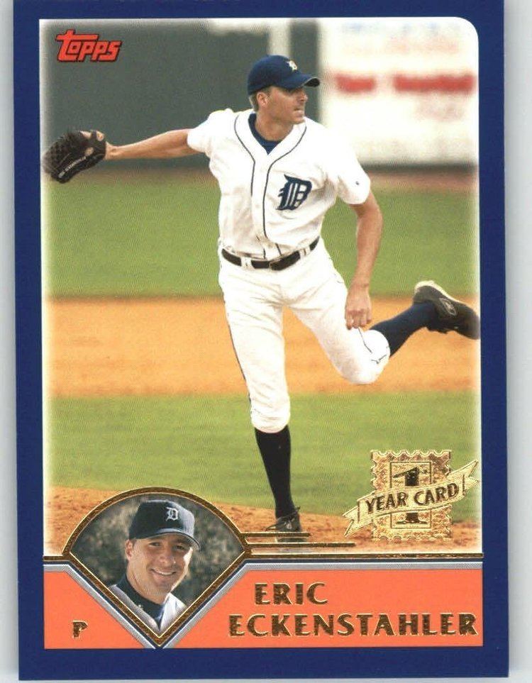 Eric Eckenstahler 2003 Topps Traded T253 Eric Eckenstahler FY Detroit Tigers RC