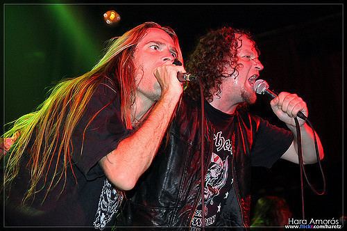 Eric Forrest Voivod w former singer Eric Forrest Sala Apolo