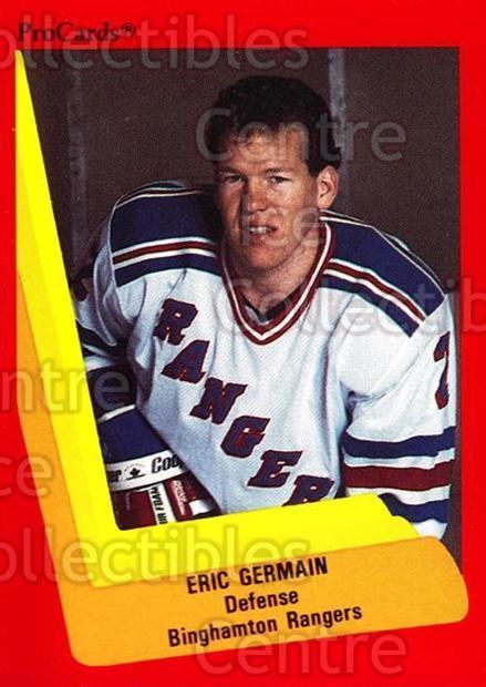 Eric Germain Center Ice Collectibles Eric Germain Hockey Cards