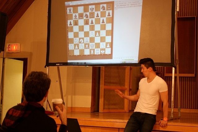 Eric Hansen (chess player) Two GMs Grandmaster Chess Lectures in Toronto Annex