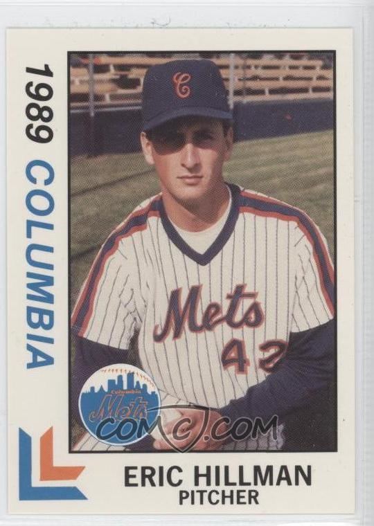 Eric Hillman 1989 Best Columbia Mets Base 11 Eric Hillman COMC Card