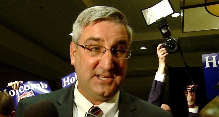 Eric Holcomb Source Eric Holcomb to be named running mate for Gov Pence Fox 59