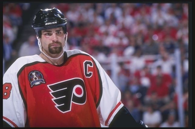 Eric Lindros The Big Easy Eric Lindros is healthy and happy after blazing a