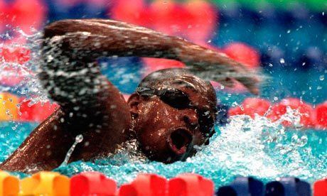 Eric Moussambani 50 stunning Olympic moments No11 Eric Moussambani flails