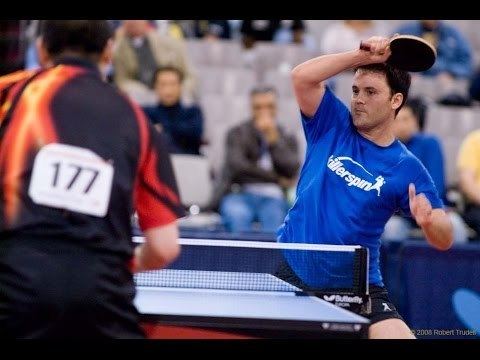 Eric Owens (table tennis) Eric Owens vs Cheng Yinghua Semi Part 1 Mens Singles Semi US