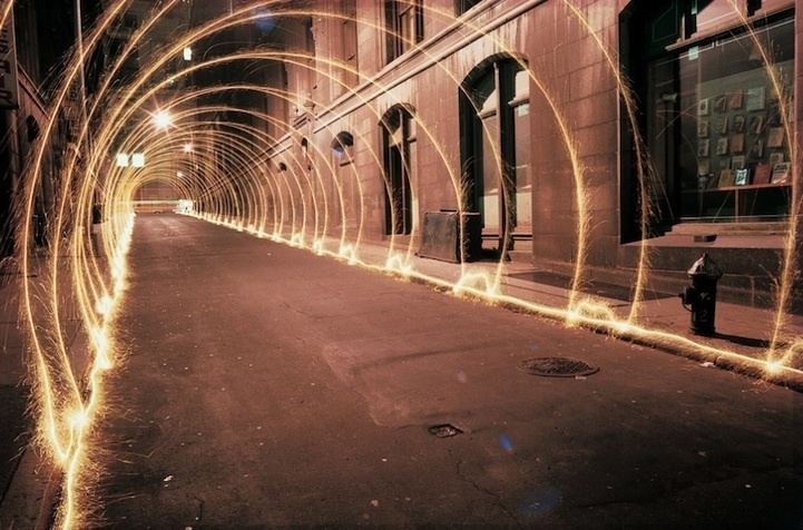Eric Staller Mystifying Light Drawings of New York in the 1970s My