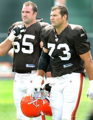Eric Steinbach Cleveland Browns release guard Eric Steinbach who was set