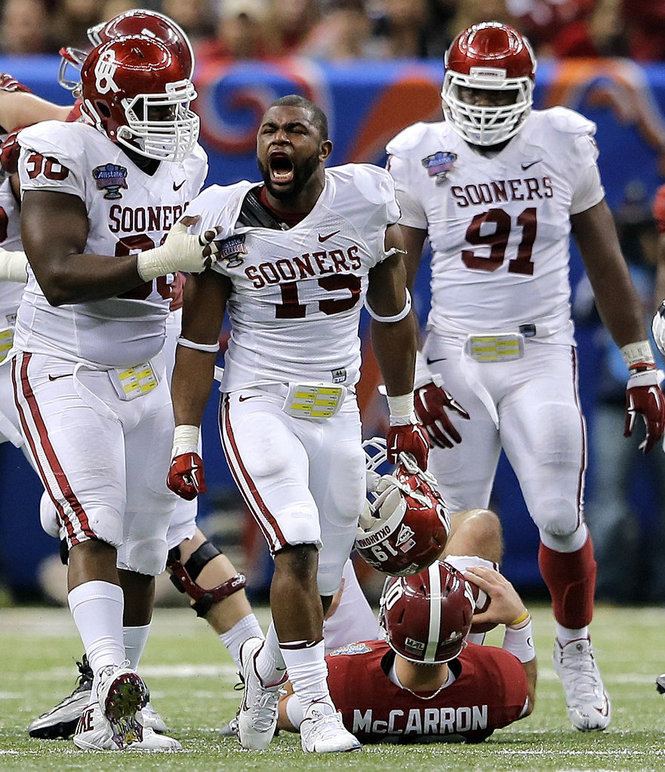 Eric Striker Eric Striker sacks McCarron Sugar Bowl 2014 NOLAcom