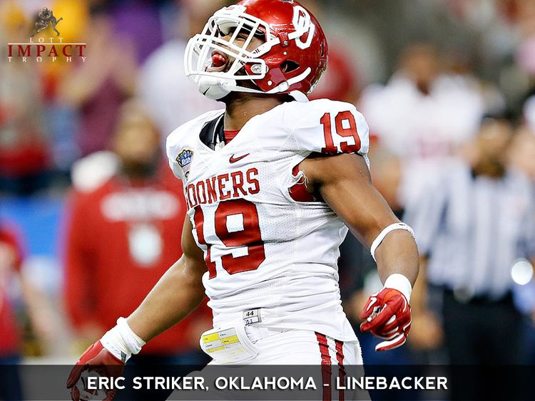 Eric Striker Eric Striker Oklahoma Lott IMPACT Trophy