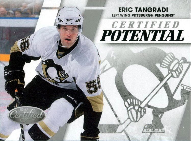 Eric Tangradi Eric Tangradi Players cards since 2009 2012 penguinshockey