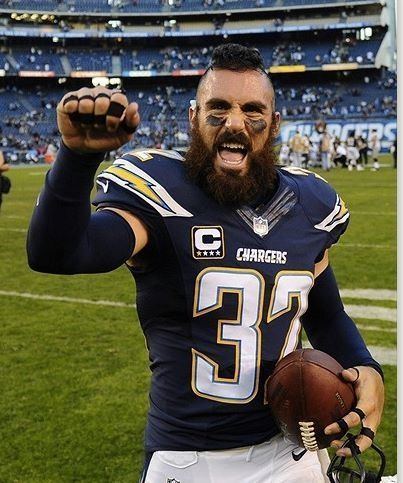 Eric Weddle Eric Weddle on Pinterest San Diego Chargers NFL and Safety