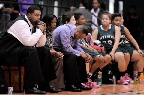 Eric White (basketball) Girls basketball Wilson Coach Eric White resigns after eight