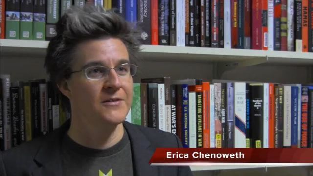 Erica Chenoweth DU VideoCast Erica Chenoweth DUing Research Highlight