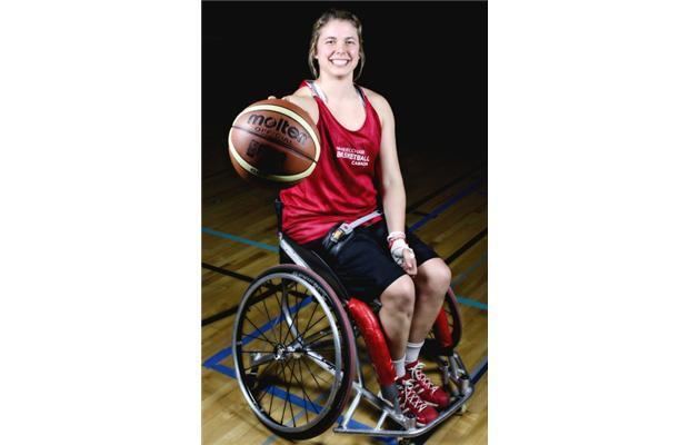 Erica Gavel Wheelchair hoops transforms Gavel39s life Saskatoon StarPhoenix