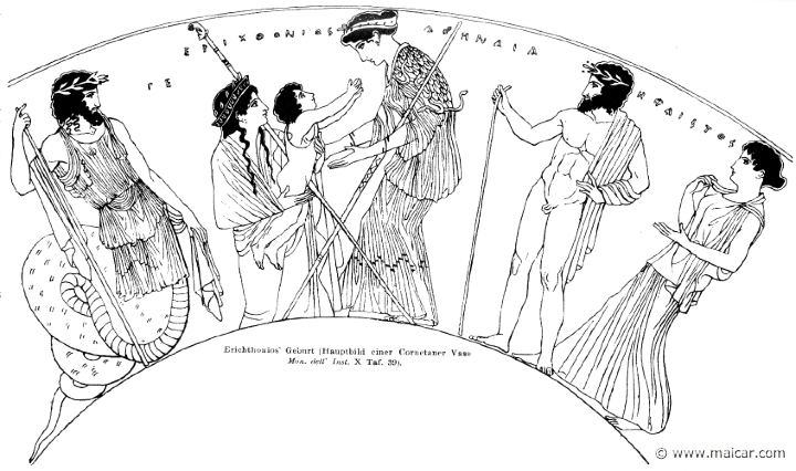Erichthonius of Athens Athens Greek Mythology Link