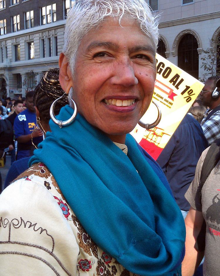 Ericka Huggins Ericka Huggins at Occupy Oakland Protest Flickr Photo