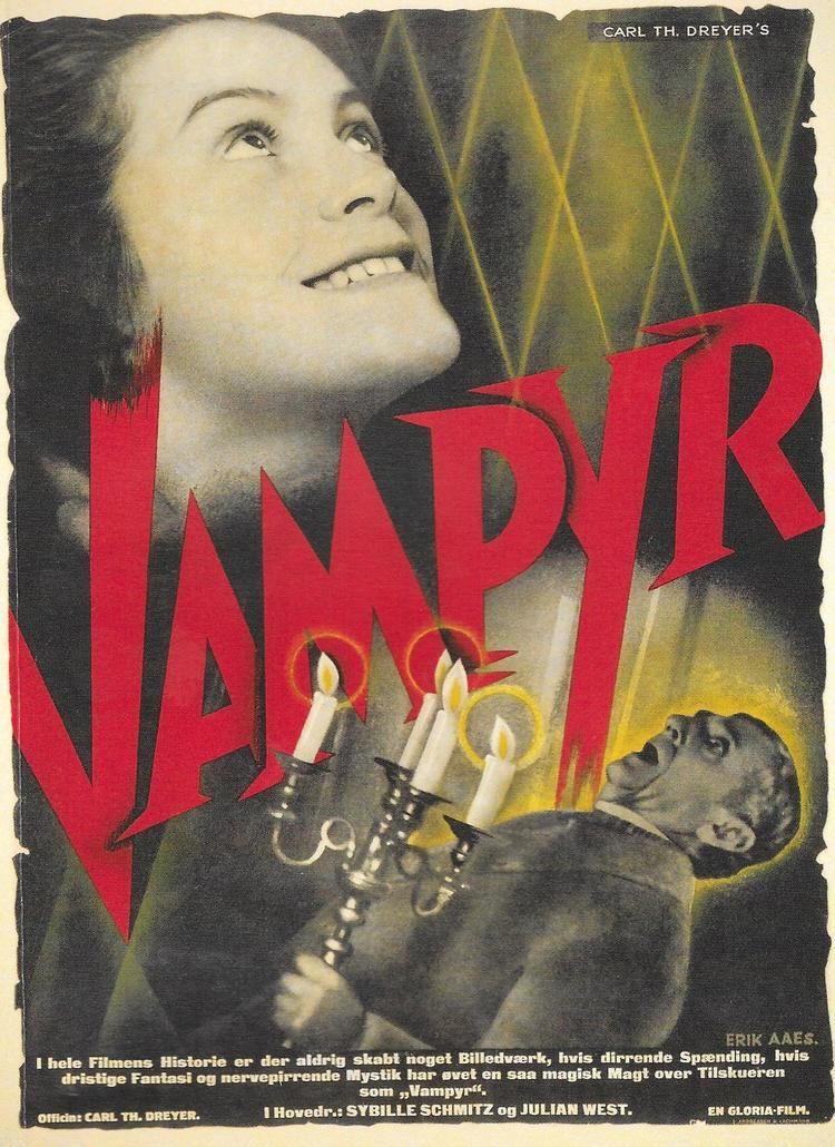 Erik Aaes Poster designs for Vampyr by Erik Aaes Reproduced from the