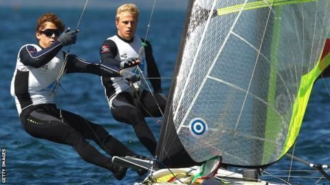 Erik Heil Olympics 2016 German sailor makes Rio pollution claims BBC Sport