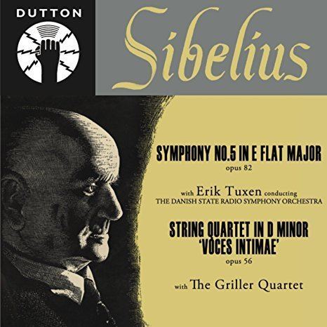 Erik Tuxen Danish Radio Symphony Griller Quartet Sibelius Erik Tuxen Danish