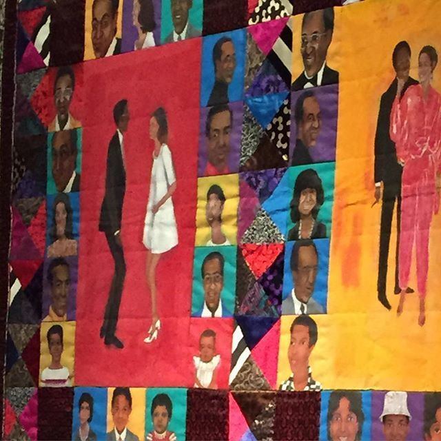 “Bill’s Birthday Quilt” by Faith Ringgold