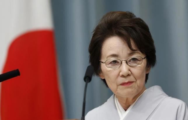 Eriko Yamatani Japan minister denies ties to hate speech group