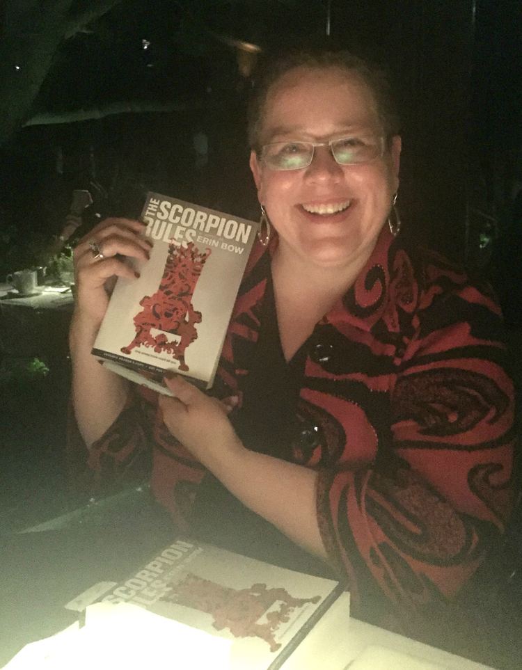 Erin Bow The Scorpion Rules Review Erin Bow dinner giveaway The