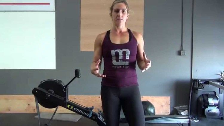 Erin Cafaro CrossFit Rowing Racing Start Demo YouTube