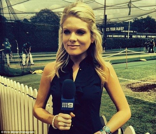 Erin Molan Footy Show39s Erin Molan denies setting up her own Facebook