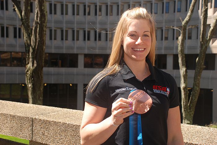 Erin Pac Olympian Visits UConn Health Center UConn Today