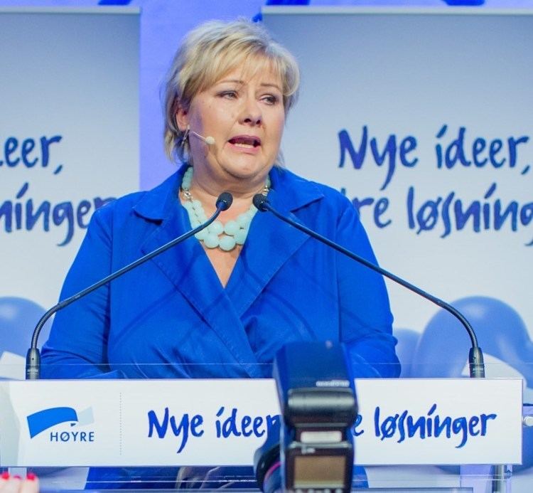 Erna Solberg Norwegian new prime minister Erna Solberg presents her new ministers