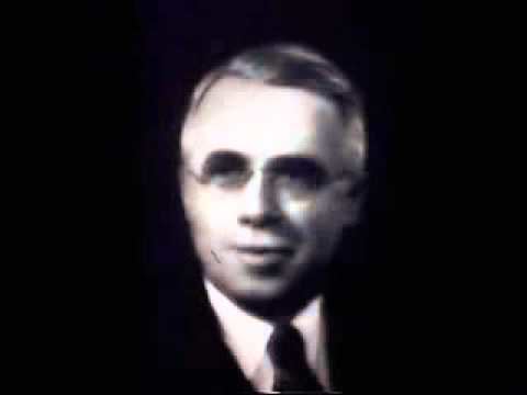 Ernest Burgess NCFR History Ernest Burgess 4th NCFR President YouTube