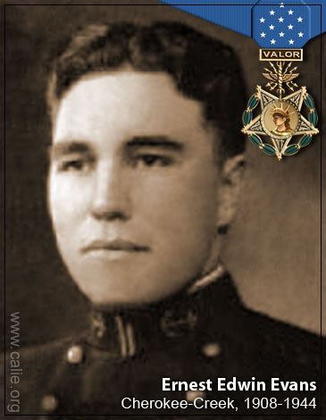 Ernest E. Evans ERNEST EDWIN EVENS Native American Indian Medal of Honor