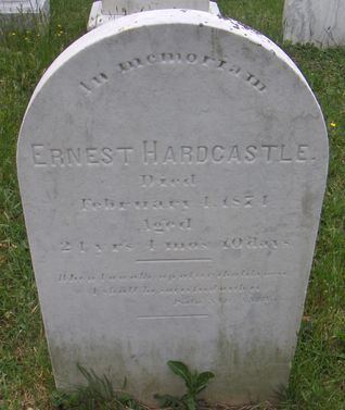 Ernest Hardcastle Ernest Hardcastle Tombstone Our Family Tree