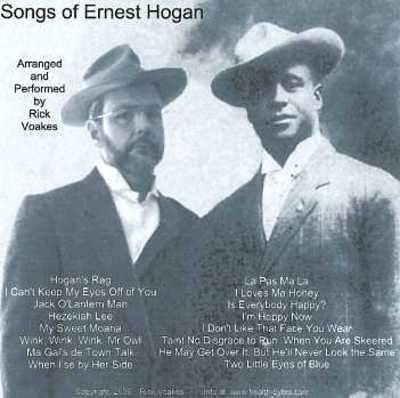 Ernest Hogan Songs of Ernest Hoganquot by Rick Voakes