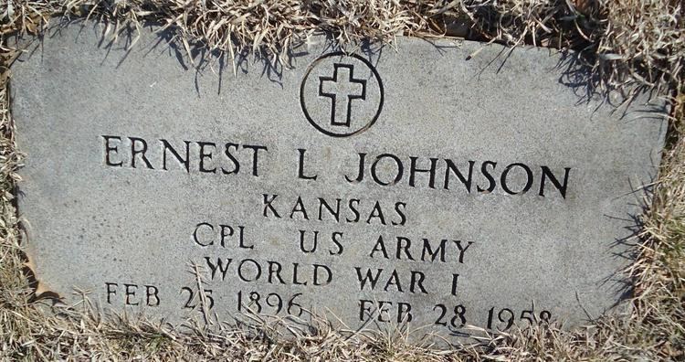 Ernest Leonard Johnson Ernest Leonard Johnson 1896 1958 Find A Grave Memorial