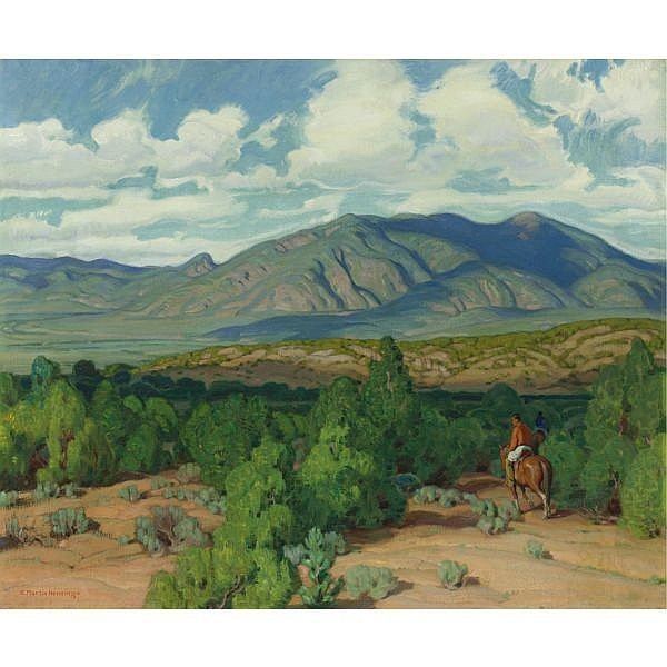 Ernest Martin Hennings Ernest Martin Hennings Works on Sale at Auction Biography