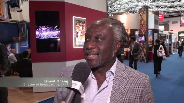Ernest Obeng Sportel Interview Ernest Obeng Director of Broadcasting IAAF on