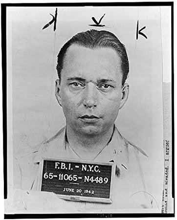 Ernest Peter Burger Amazoncom Photo FBI mug shot of Ernest Peter BurgerGerman Spy