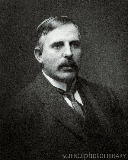 Ernest Rutherford Ernest Rutherford 1911 HISTORY OF THE ATOM