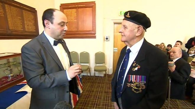 Ernest Turner (politician) WW2 veteran Ernest Turner given Frances highest honour BBC News