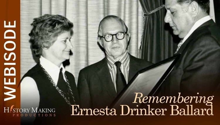 Ernesta Drinker Ballard Remembering Ernesta Drinker Ballard YouTube