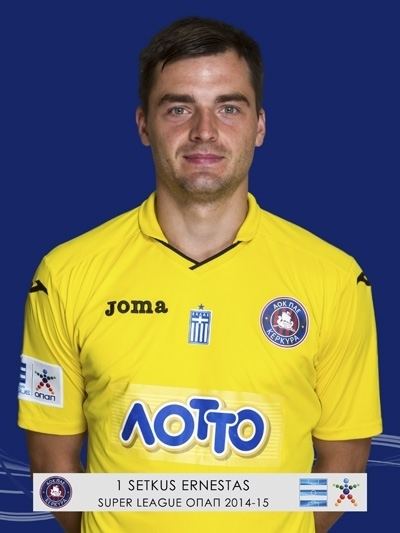 Ernestas Šetkus ERNESTAS SETKUS AOK FC Super League Greece