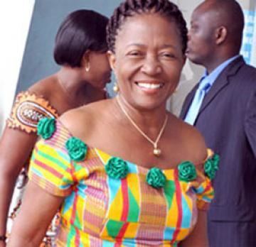 Ernestina Naadu Mills Former First Lady Naadu Woos Students To God