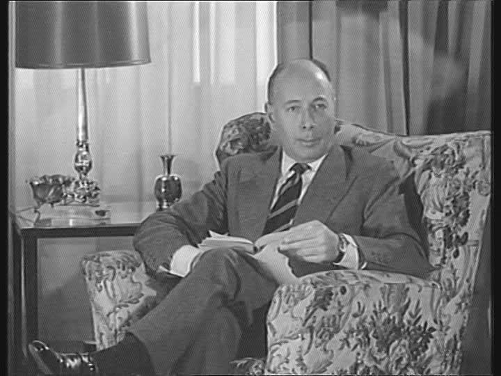 Ernesto Calindri Actor Italy 1964 SD Stock Video Footage Collection