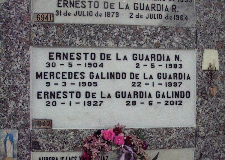 Ernesto de la Guardia Ernesto De La Guardia Jr 1904 1983 Find A Grave Memorial