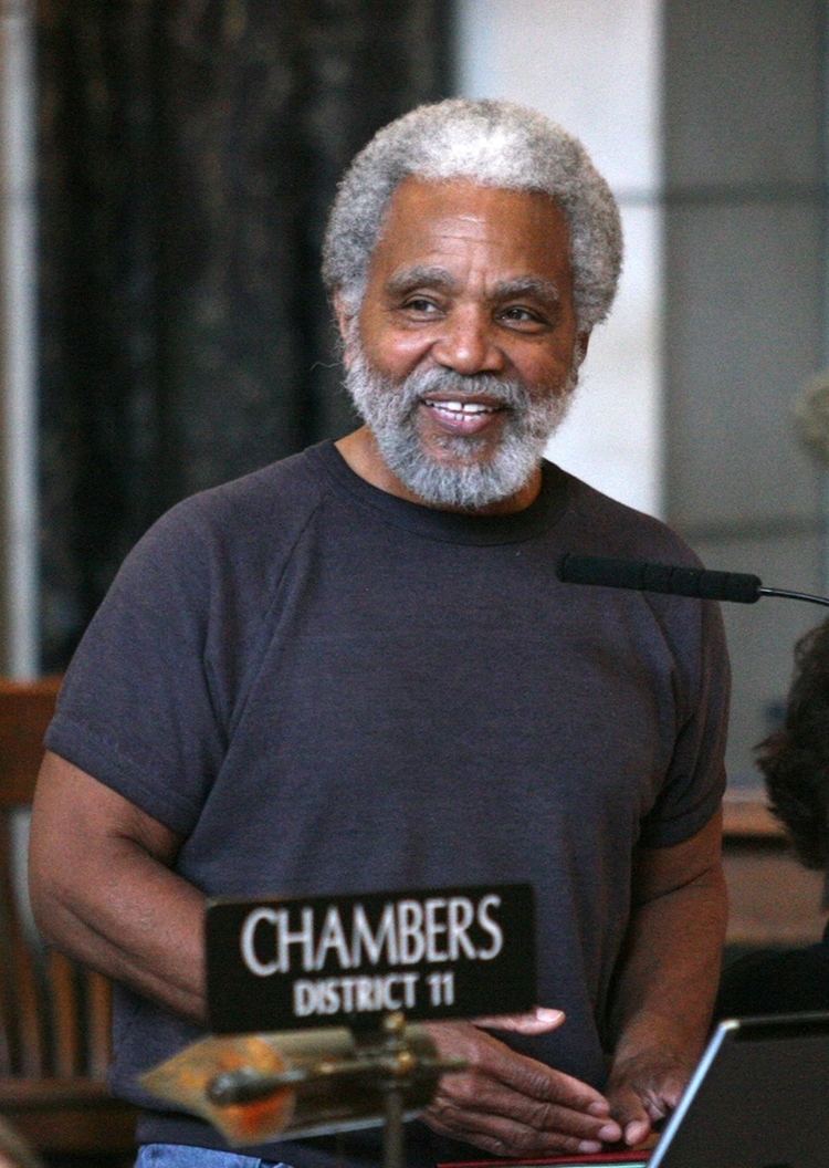 Ernie Chambers SenChamberssmilingjpg