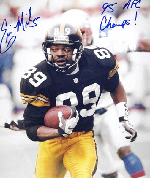 Ernie Mills Ernie Mills Pittsburgh Steelers Autographed 8x10
