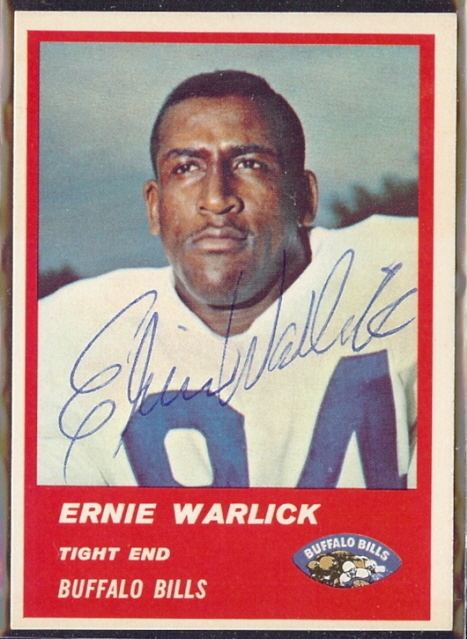 Ernie Warlick wwwtalesfromtheamericanfootballleaguecomwpcont